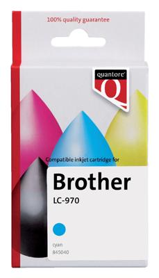 Inkcartridge quantore bro lc-970 blauw