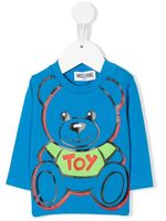 Moschino Kids t-shirt à imprimé Teddy Bear - Bleu - thumbnail