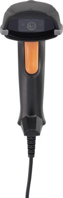 Renkforce LS6302J USB Kit 2D-barcodescanner Kabel 1D, 2D LED Zwart Handmatig USB 1.1, USB 2.0