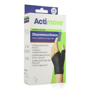 Actimove Sport Thumb Stabilizer Black L/xl 1