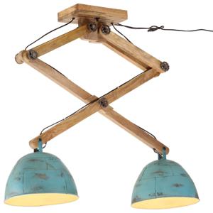 Plafondlamp 25 W E27 29x18x85 cm verweerd blauw