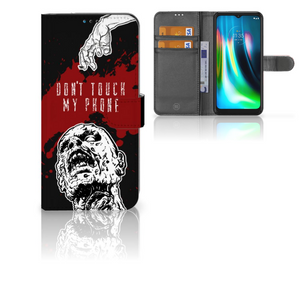 Motorola Moto G9 Play | E7 Plus Portemonnee Hoesje Zombie Blood