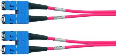 Telegärtner L00881C0007 Glasvezel Optische vezel Aansluitkabel [1x SC-stekker - 1x SC-stekker] 50/125 µ Multimode OM2 2.00 m