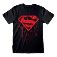 Superman T-Shirt Dripping Symbol  Size S - thumbnail