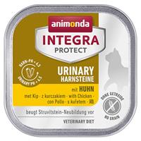 Animonda INTEGRA PROTECT Adult Urinary Struvitstein Nassfutter Katze, hochwertiges Premiere Katzenfutter Nass getreidefrei, Diätfuttermittel für Katzen, mit Huhn, 1 x 100g
