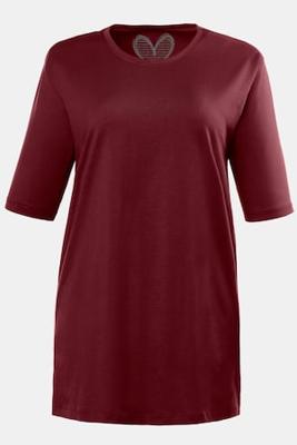Ulla Popken T-shirt, relaxed, zijsplitten - Grote Maten Ulla Popken T-shirt, relaxed, zijsplitten - Grote Maten