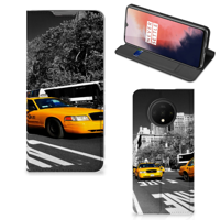 OnePlus 7T Book Cover New York Taxi