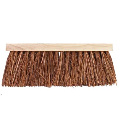 Bezem 41 cm breed natuurvezel haren Talen Tools - Talentools