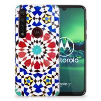 Motorola Moto G8 Plus TPU Siliconen Hoesje Mozaïek
