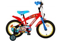 Nickelodeon Kinderfiets Jongens 14 inch Rood/Blauw