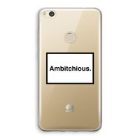 Ambitchious: Huawei Ascend P8 Lite (2017) Transparant Hoesje