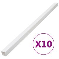 Kabelgoot 40x40 mm 10 m PVC - thumbnail