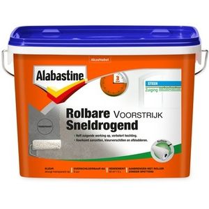 Alabastine Rolbare Voorstrijk Sneldrogend - Transparant