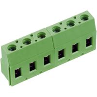 PTR Hartmann 50710020201E Klemschroefblok 2.50 mm² Aantal polen 2 Groen 1 stuk(s)