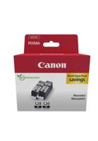 Canon Inktcartridge PGI-520 BK Twin Pack Origineel 2-pack Zwart 2932B019 - thumbnail