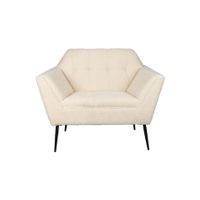 Dutchbone Kate fauteuil bouclé beige