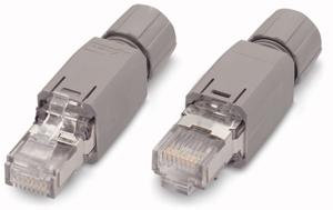 WAGO RJ45-connector IP20 - CAT5e 750-975 Stekker, recht Aantal polen: 8P8C Grijs 1 stuk(s)