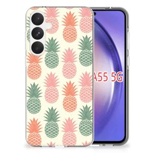 Samsung Galaxy A55 Siliconen Case Ananas