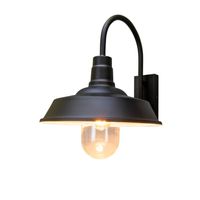 KonstSmide Nostalgische wandlamp Trapani zwart 7354-750 - thumbnail