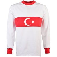 Turkije Retro Voetbalshirt 1970 - thumbnail