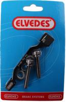 Elvedes remschijf adapter PM PM voor/achter 180 mm zwart