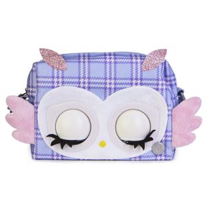 Purse Pets - Print Perfect - Hoot Couture Owl interactieve dierenhandtas met meer dan 30 geluiden en reacties