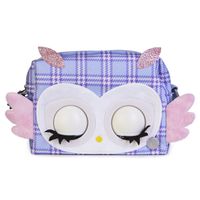 Purse Pets - Print Perfect - Hoot Couture Owl interactieve dierenhandtas met meer dan 30 geluiden en reacties - thumbnail