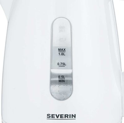 Severin WK 3411 waterkoker 1 l 2200 W Wit
