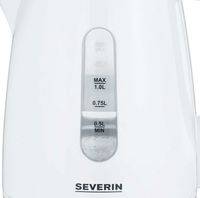 Severin WK 3411 waterkoker 1 l 2200 W Wit - thumbnail