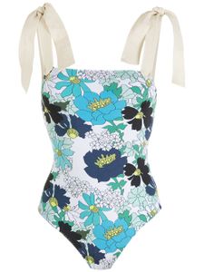 Clube Bossa maillot de bain à fleurs - Bleu