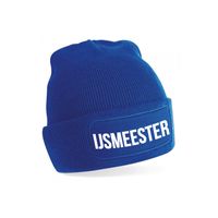 IJsmeester muts - unisex - one size - blauw - thumbnail