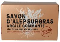 Aleppo Soap Co Aleppo zeep met klei in doosje (150 gr)