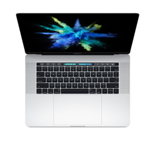 Apple MacBook Pro (15 inch, 2016) - Intel Core i7 - 16GB RAM - 256GB SSD - Touch Bar - 4x Thunderbolt 3 - Zilver