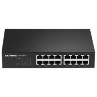 Edimax GS-1016 V2 netwerk-switch Managed Gigabit Ethernet (10/100/1000) Zwart