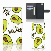 Huawei Ascend P8 Lite Leuk Hoesje Avocado Singing