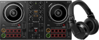 Pioneer DJ DDJ-200 + Pioneer DJ HDJ-X7 Zwart - thumbnail