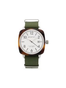 Briston Watches montre Clubmaster Classic HMS 40 mm - Blanc