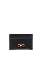 Ferragamo porte-cartes Gancini - Noir