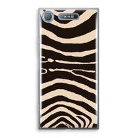 Arizona Zebra: Sony Xperia XZ1 Transparant Hoesje