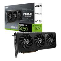 ASUS De SFF-Ready Prime GeForce RTX 5050 8 GB GDDR6 OC Edition grafische kaart (PCIe 5.0, 8 GB GDDR6, HDMI/DP 2.1, 2.5-sleuf, axiaal-tech ventilatoren, Dual BIOS)
