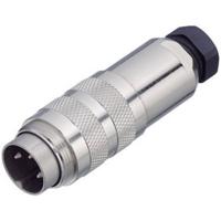 binder 99-5109-15-04 Ronde connector Stekker, recht Totaal aantal polen: 4 Serie (ronde connectors): 423 1 stuk(s)