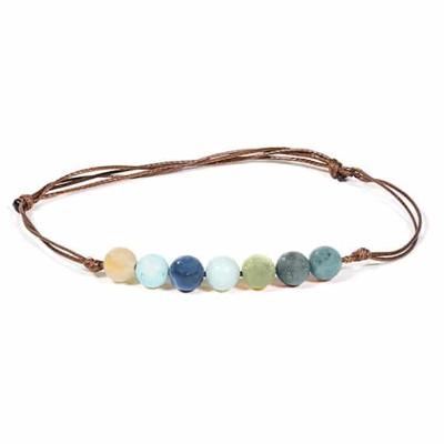 Edelsteen Armband Amazoniet met Koord
