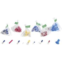 838517 Assortiment kabelschoenen 0.705 mm² - 10 mm² Wit, Geel, Rood, Blauw, Metaal 700 stuk(s) - thumbnail