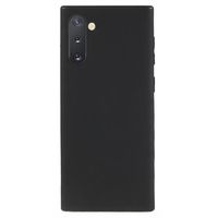 Anti-Vingerafdruk Mat Samsung Galaxy Note10 TPU Hoesje - Zwart - thumbnail