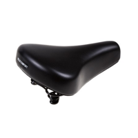 Selle comfort Comfort zadel City met strop foam zwart - thumbnail