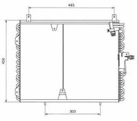 Condensor, airconditioning 35129