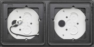 5502910  - Mounting frame for door station 2-unit 5502910