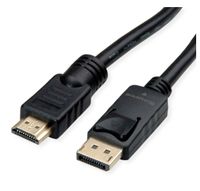 ROLINE 11.04.5776 video kabel adapter 7,5 m HDMI Type A (Standaard) DisplayPort Zwart - thumbnail