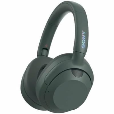 Sony ULT WEAR - Draadloze Noise Cancelling koptelefoon met ULT POWER SOUND, ultieme diepe bas, heldere gesprekskwaliteit, batterijduur tot 30 uur, Alexa & Google Assistant, IOS & Android - Forest Gray