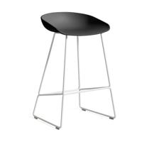 HAY About a Stool AAS 38 barkruk H65 White Soft Black